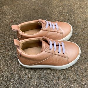 Freshly Picked Rose Gold Classic Sneakers size 5